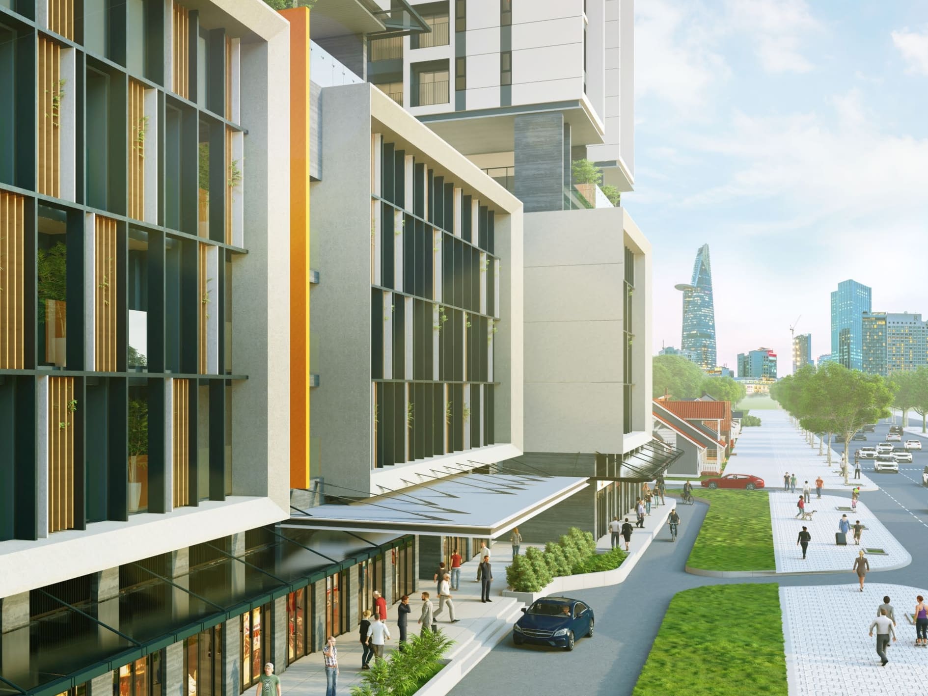 Sơ đồ kết nối tiện ích ngoại khu nhanh chóng từ The Park Avenue