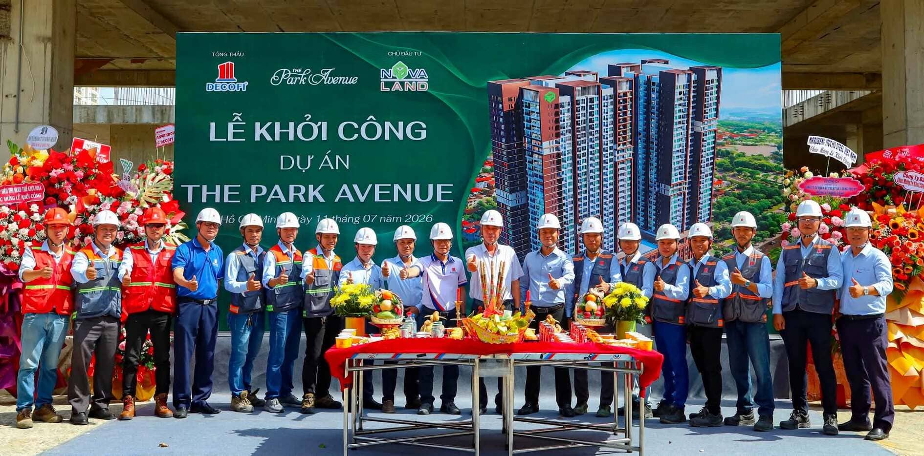Lễ tái khởi công chính thức dự án The Park Avenue 2026