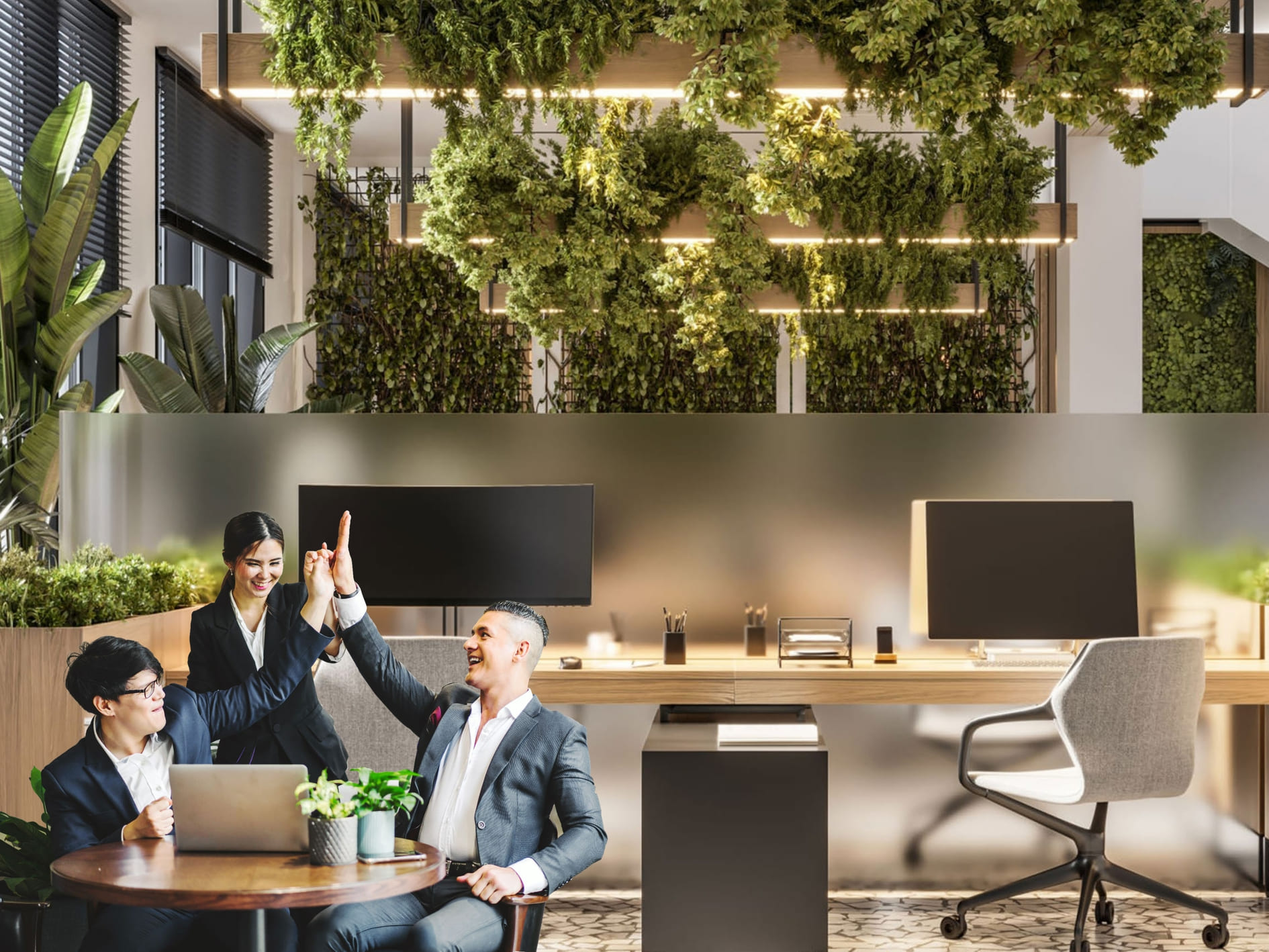 Không gian văn phòng thông minh Officetel tại The Park Avenue