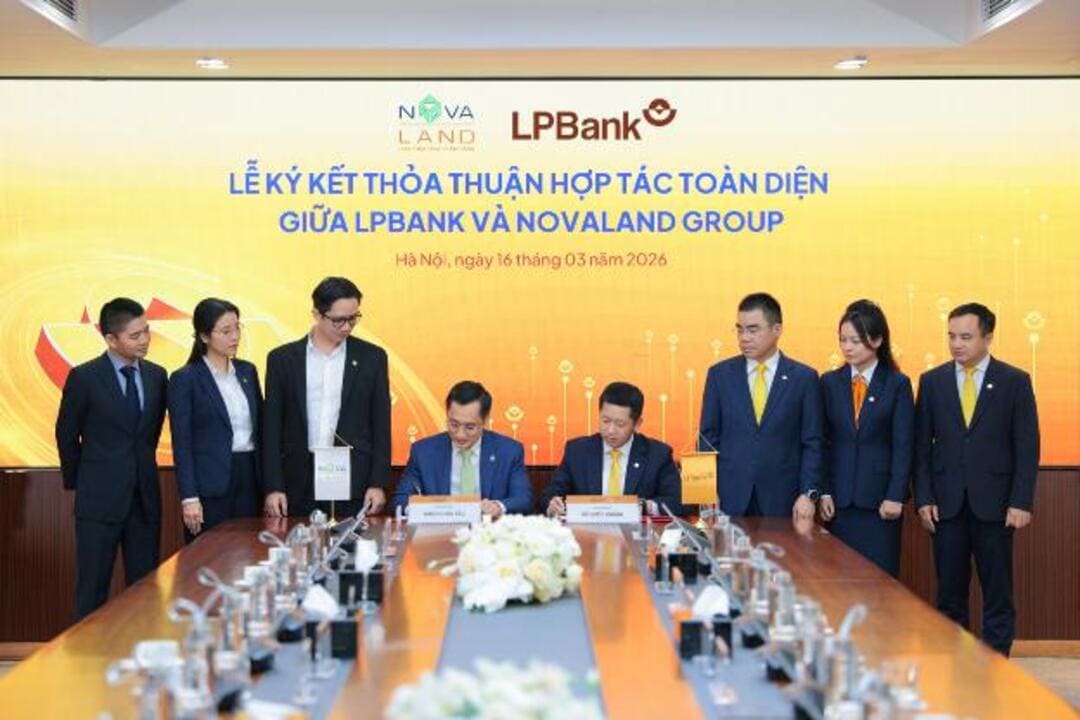 Lễ ký kết thỏa thuận hợp tác chiến lược toàn diện giữa Novaland và LPBank