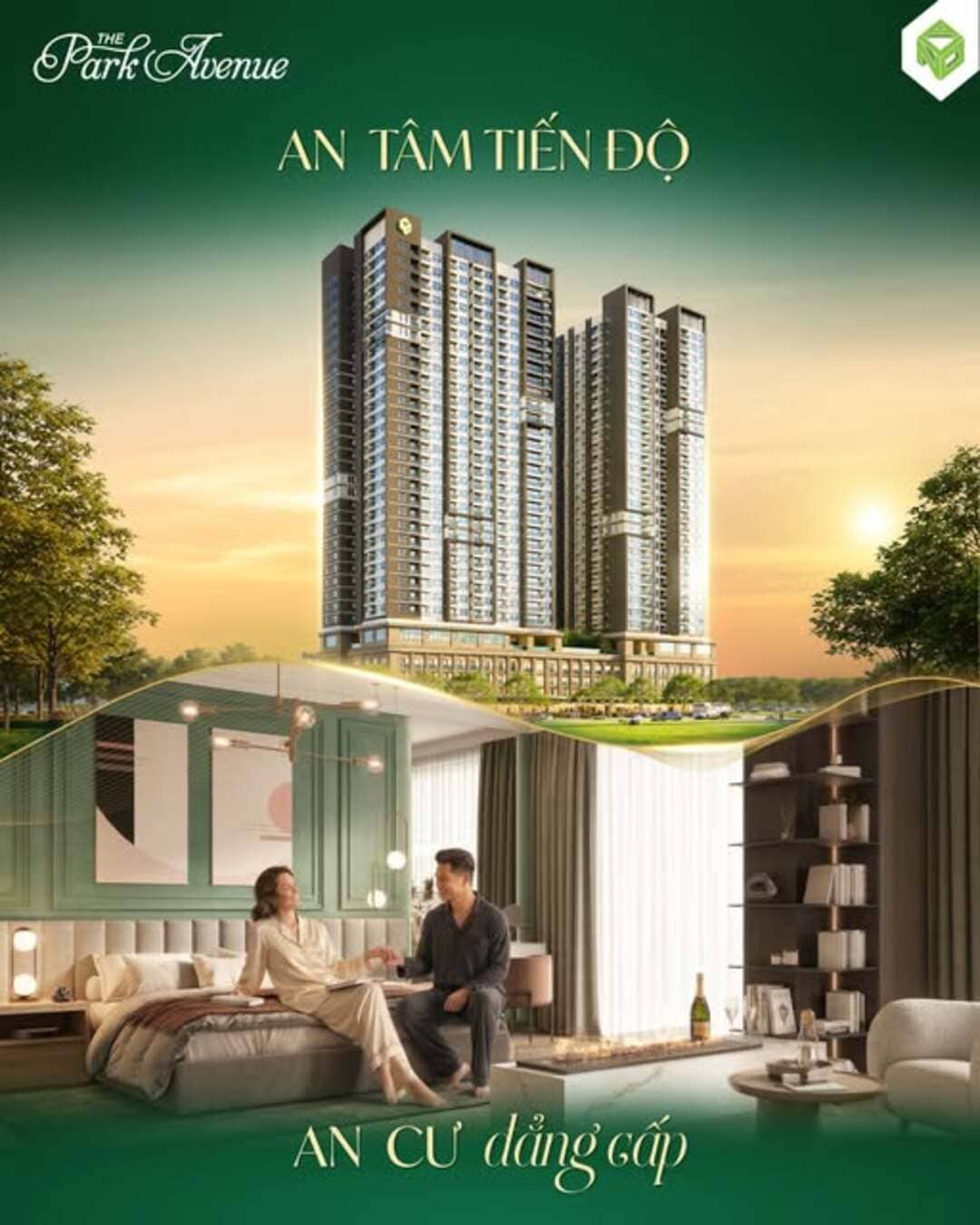 Tiến độ thi công thực tế đảm bảo an tâm an cư tại The Park Avenue