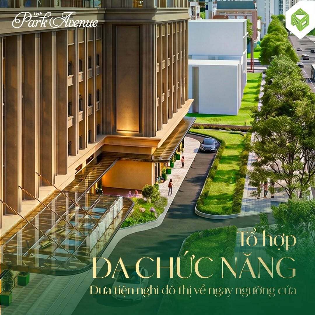 Sự tối ưu hóa không gian sống và giao thương tại The Park Avenue
