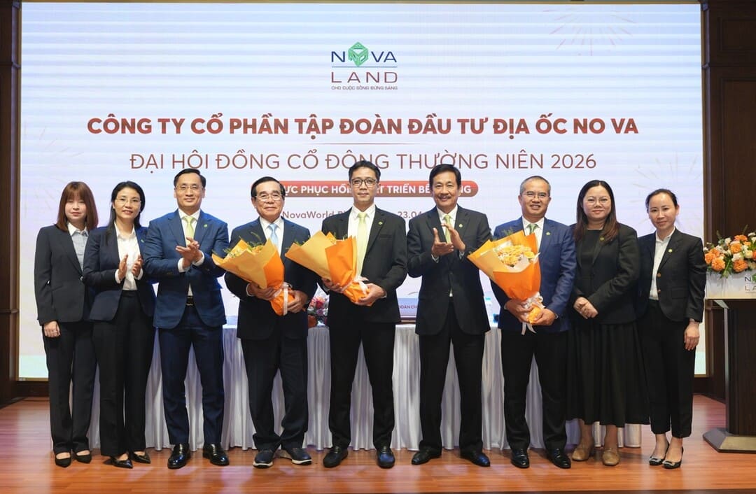 Toàn cảnh ĐHĐCĐ thường niên 2026 Tập đoàn Novaland tại NovaWorld Phan Thiet