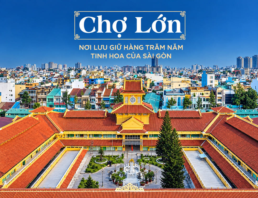Nhịp sống thương mại sầm uất tại khu vực Chợ Lớn cạnh The Park Avenue