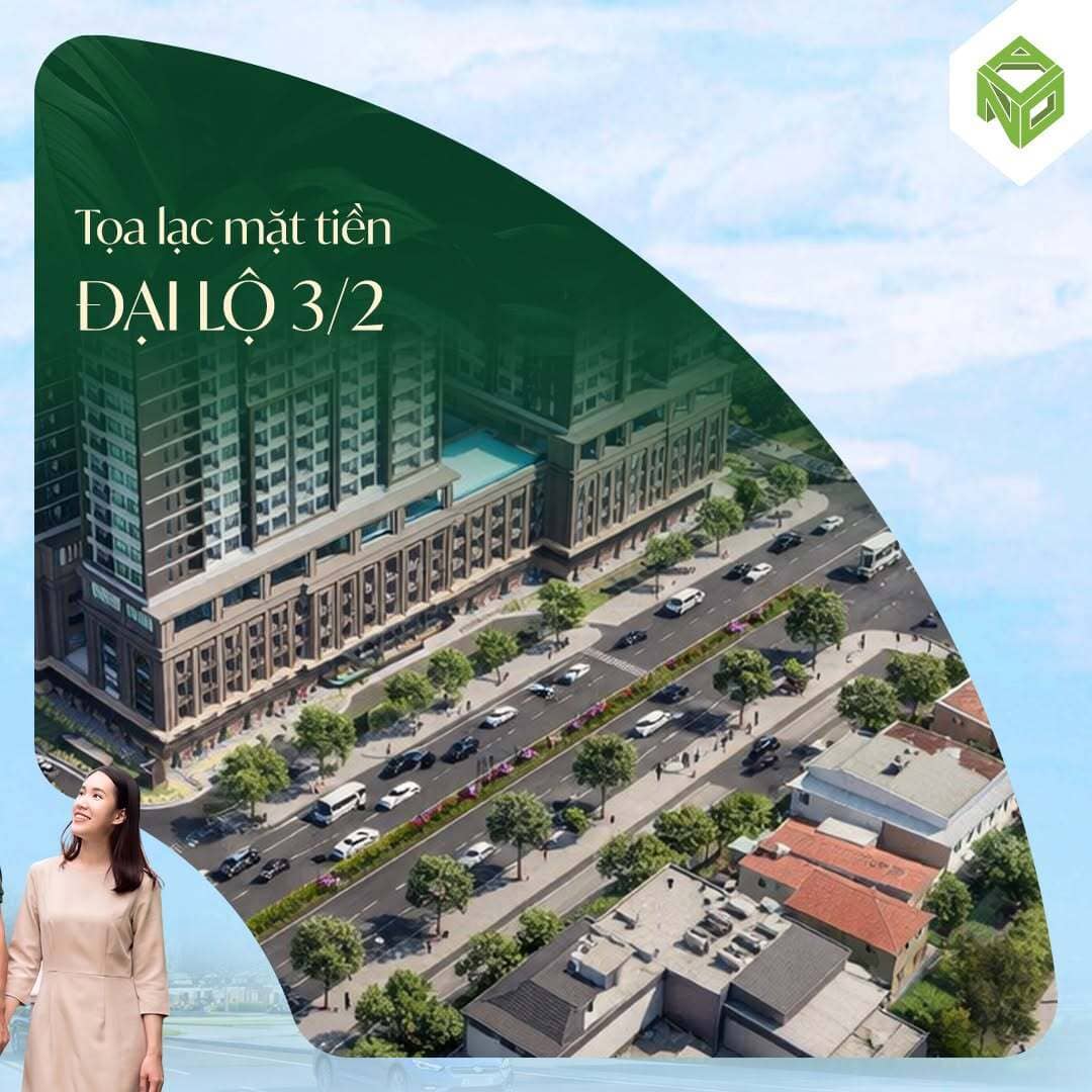 Vị trí đắc địa mặt tiền đại lộ Ba Tháng Hai của dự án The Park Avenue