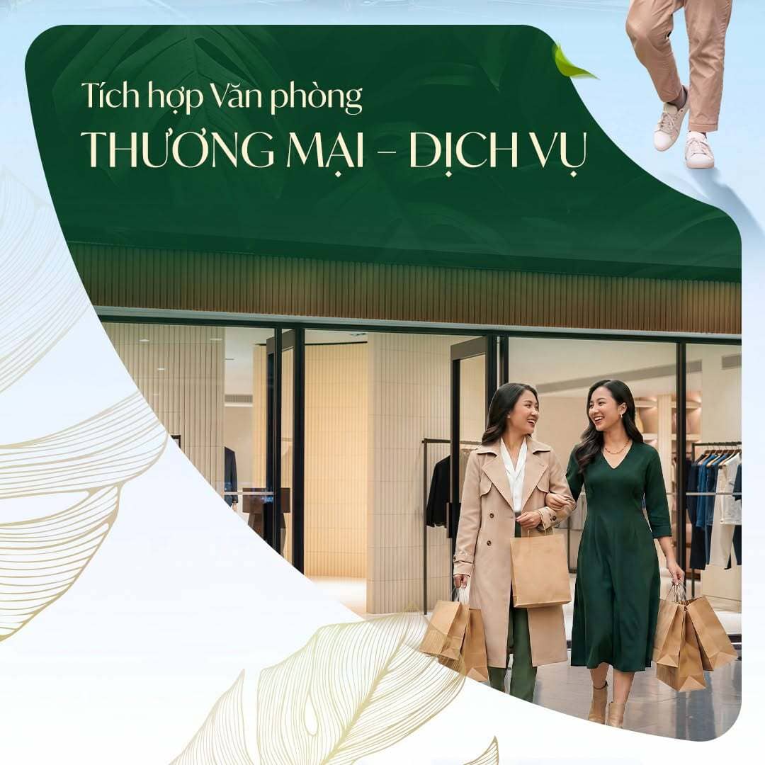Mô hình tổ hợp căn hộ kết hợp văn phòng dịch vụ The Park Avenue